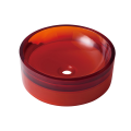 Lavabos rojos AX1002 para baños. 