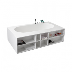 bañera de resina de piedra