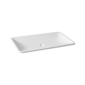Lavabo cuadrado NX5002 de superficie sólida 