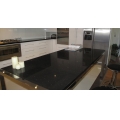 Costo de encimeras de cuarzo negro GLD-11 