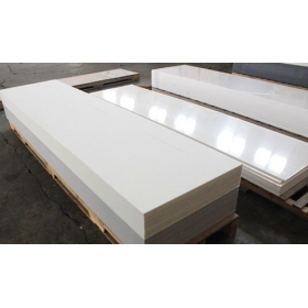 superficie sólida de acrílico blanco